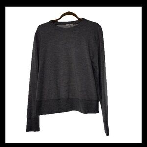 Ag Adriano Goldschmied Heather Gray Knit Top